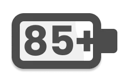 Santé de la batterie +85